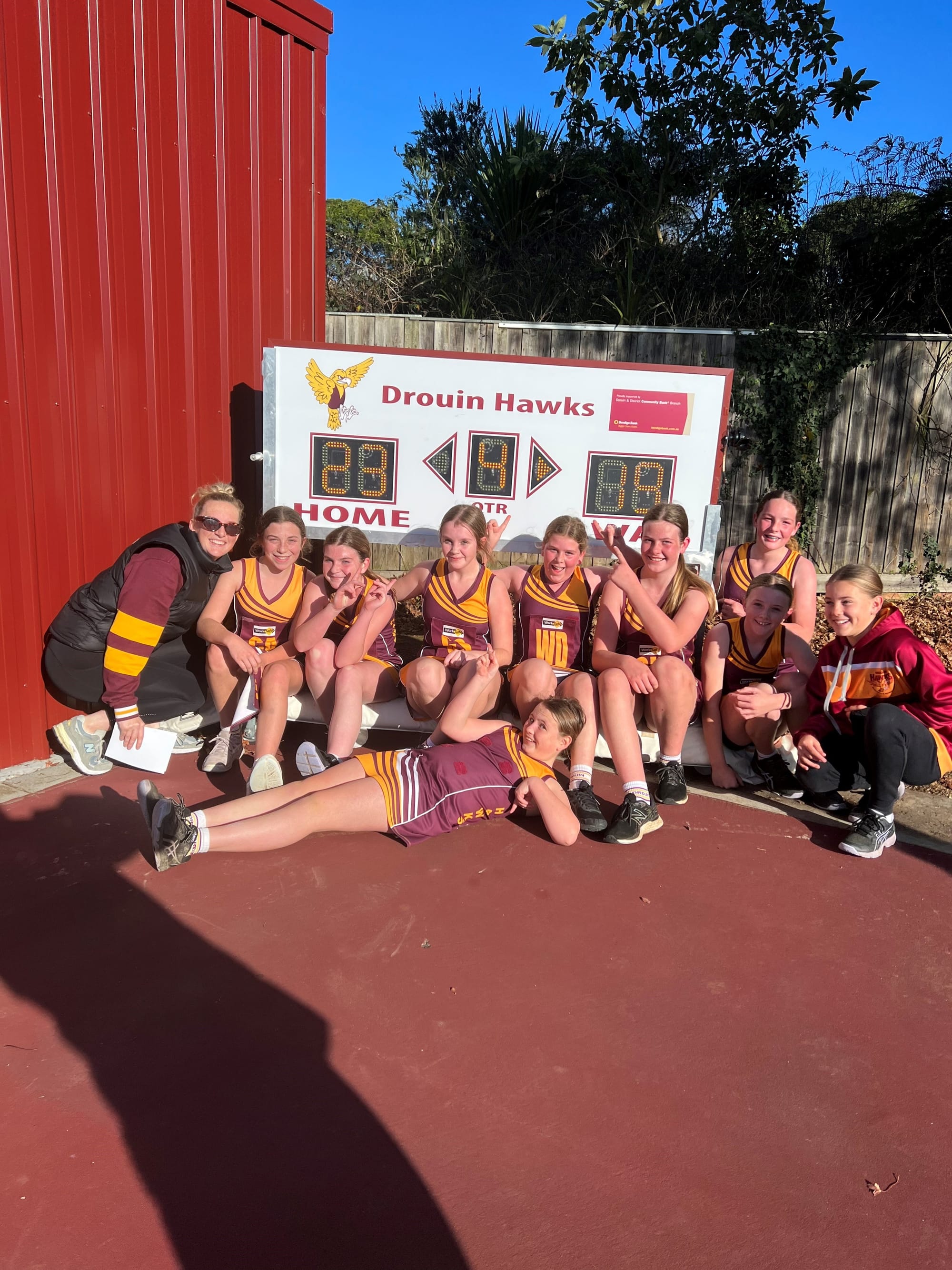 Youngest Hawks win first game in four years