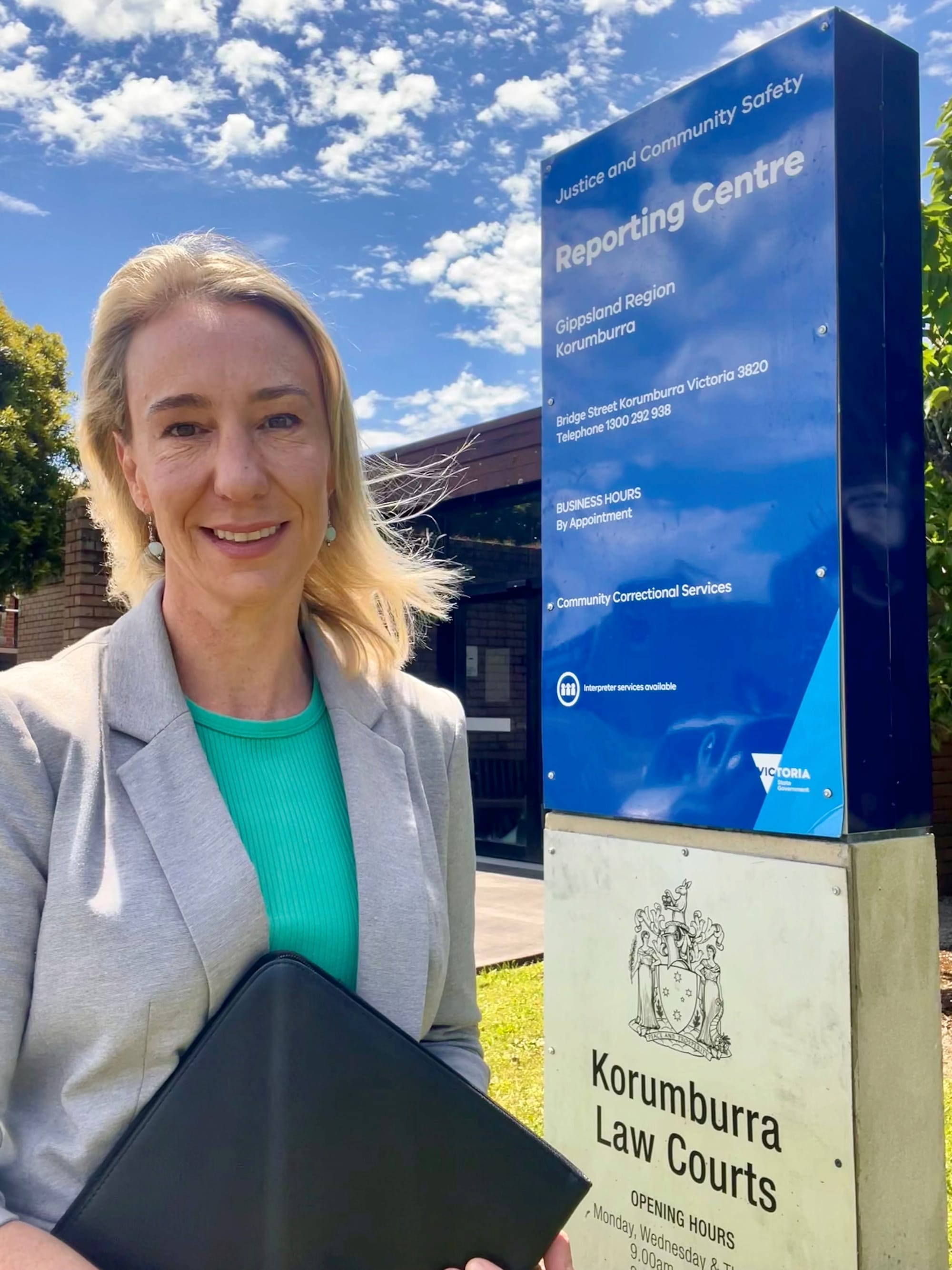 Candidate targets family violence