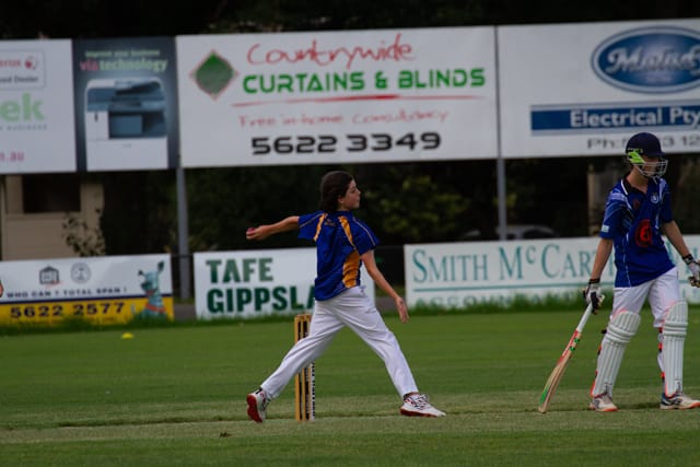 Cricket (U14's) Western Park Blue Vs. Ellinbank - 31.01.2022