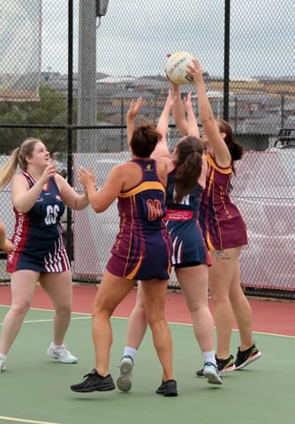 Netball B Grade Warragul Industrials Vs. Kilcunda-Bass - 17.04.21