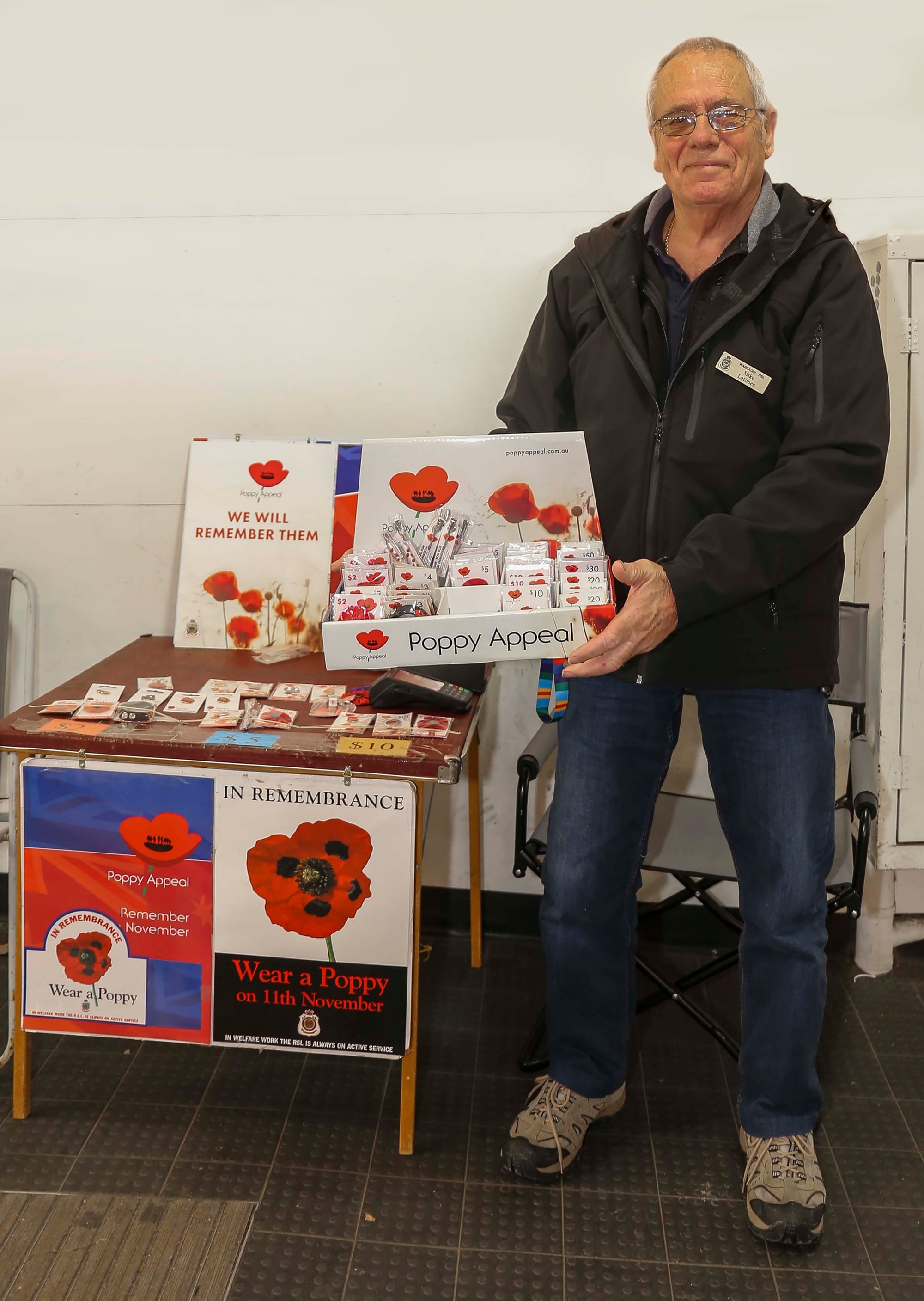 Mike Latimer Poppy Appeal - 08.11.2022