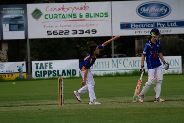 Cricket (U14's) Western Park Blue Vs. Ellinbank - 31.01.2022