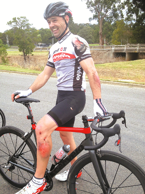 Battered Parkinson takes third