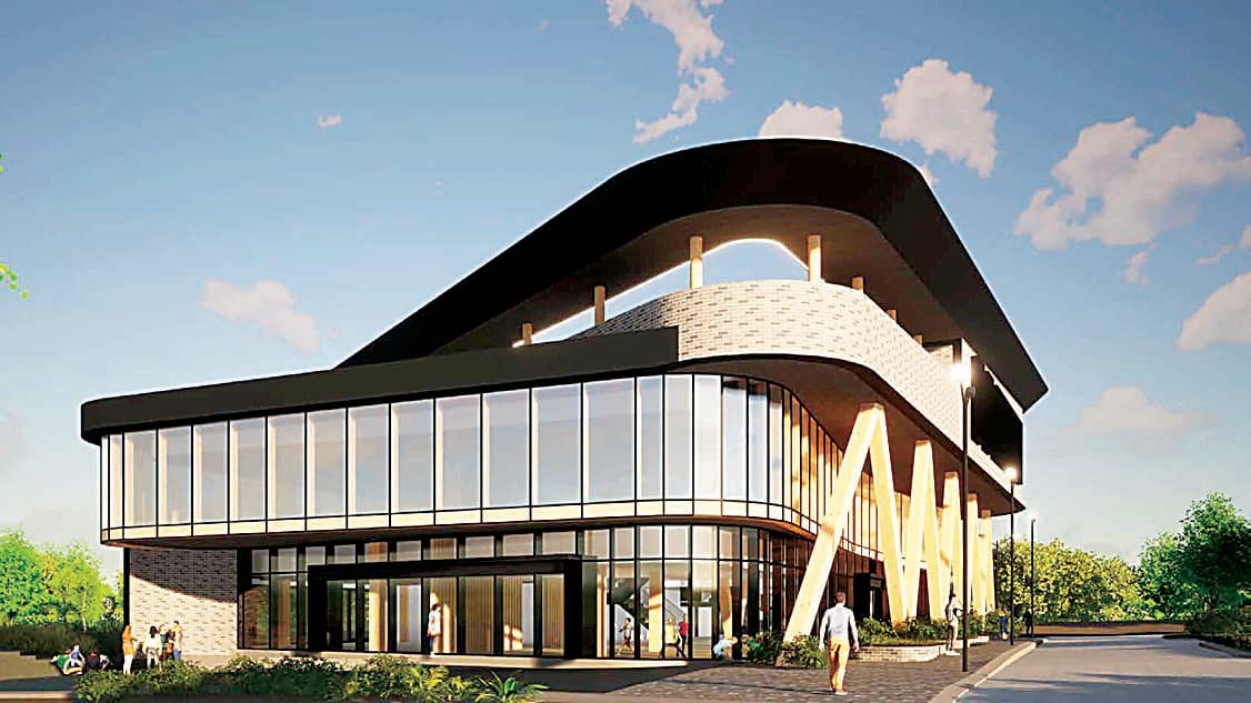 $14.5 million windfall - new library a step closer