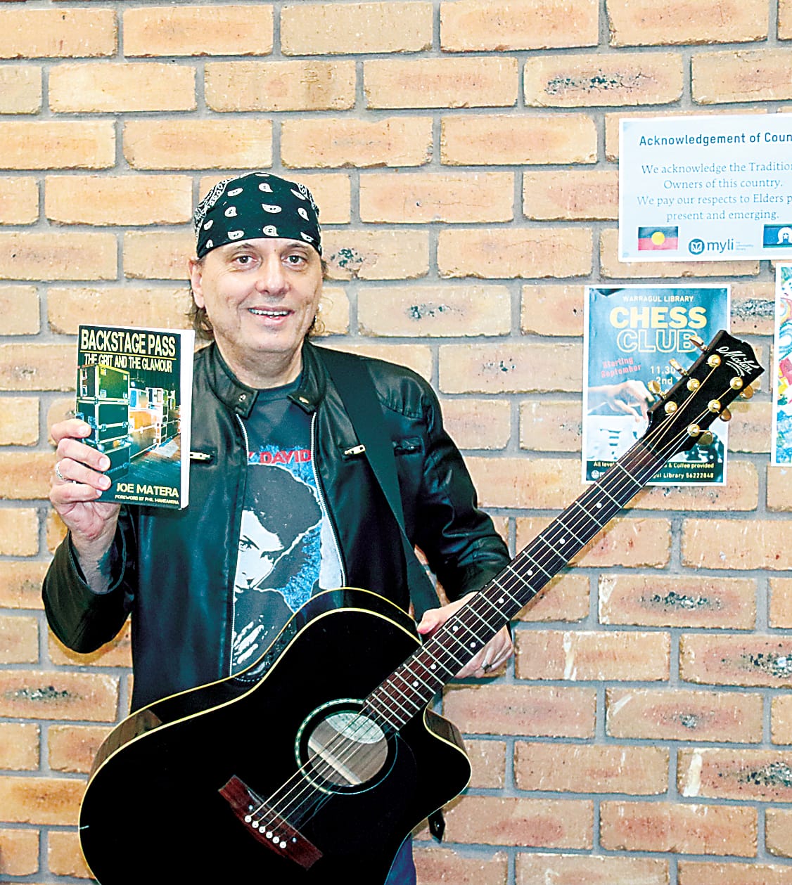 Joe Matera rocks Myli