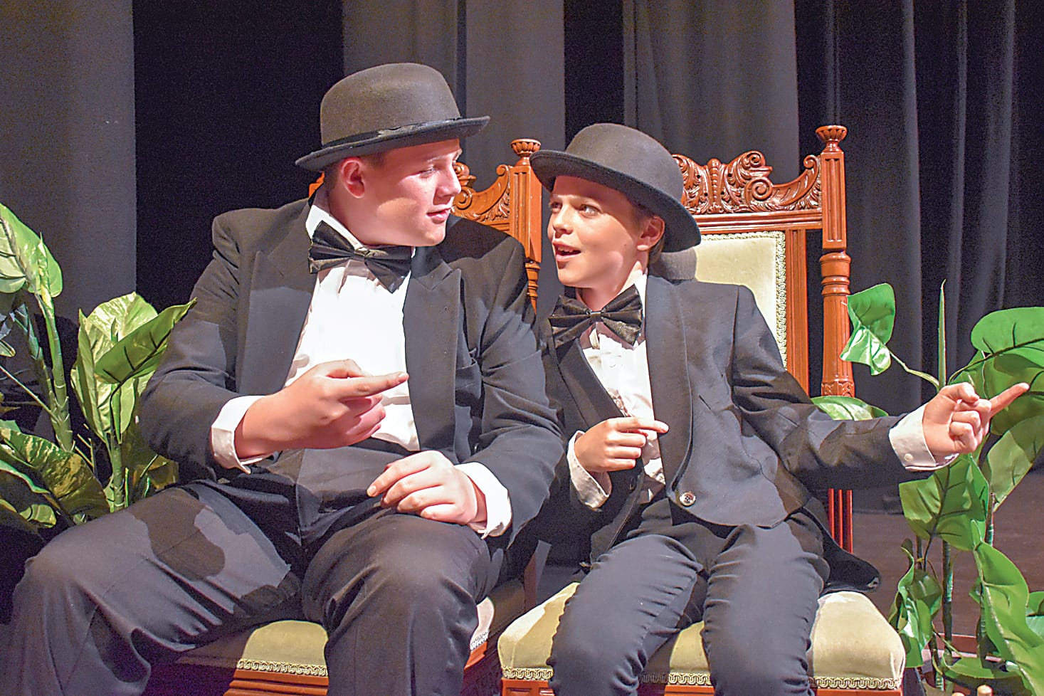 Ronan North and Ruben Nelson as 