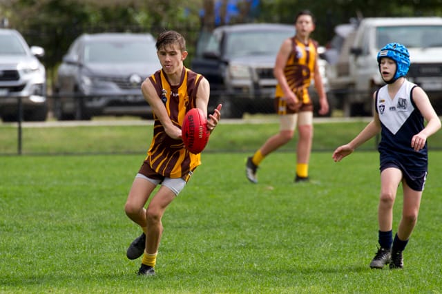 Football SE Juniors U14s Blues v Warranor - 24042021 