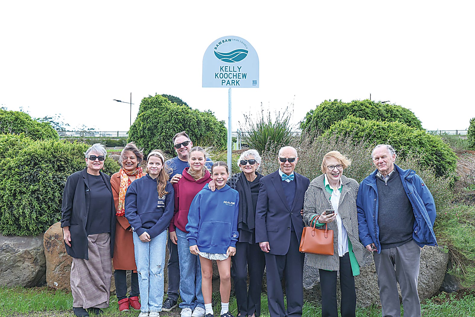 Kelly's park officially opened