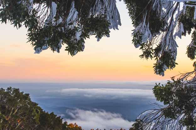 Good snow, little rain