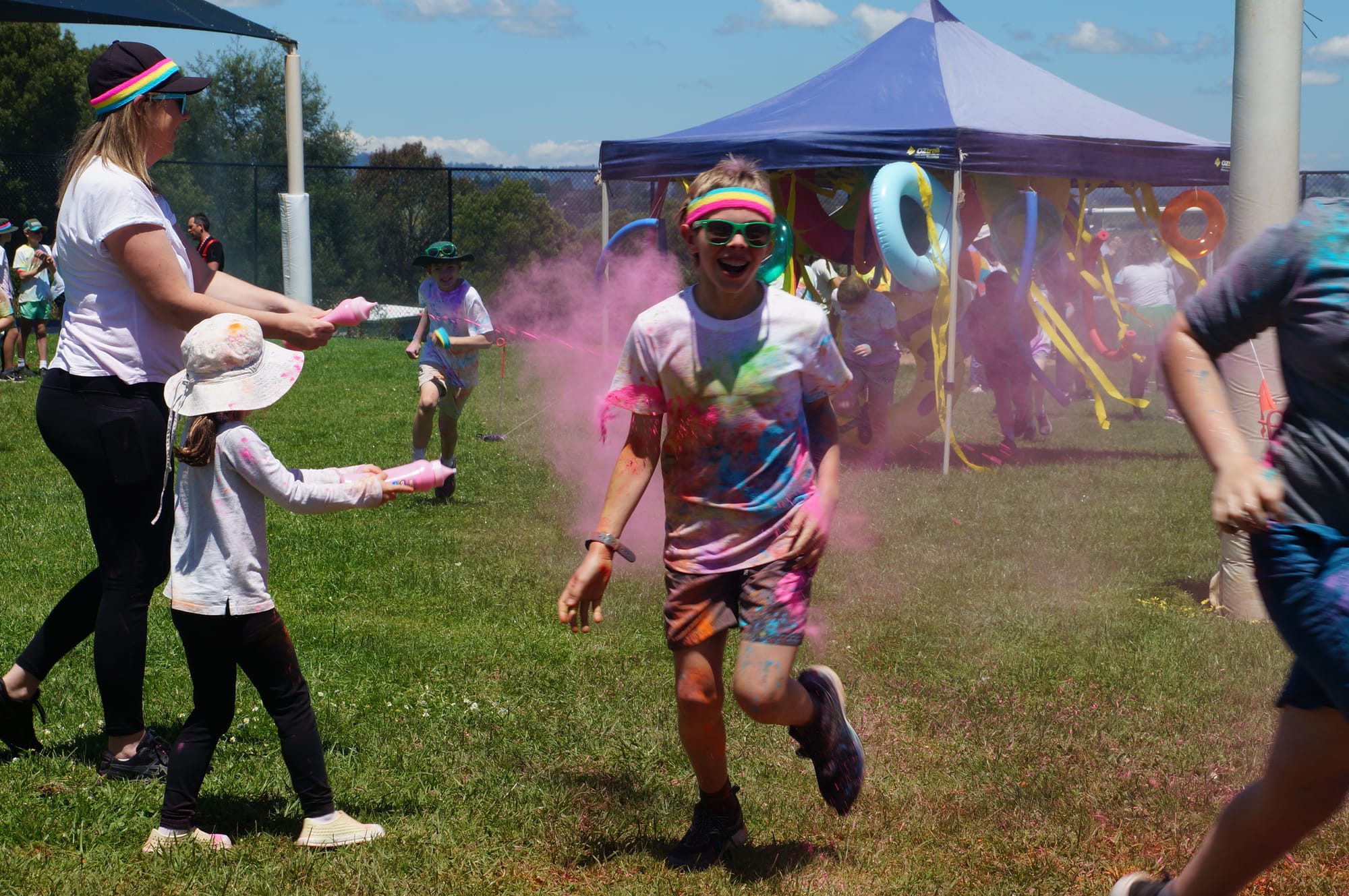 Colour run fun