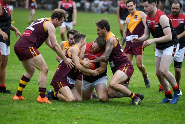Football- Drouin Vs Warragul (Reserves) 18-04-21 