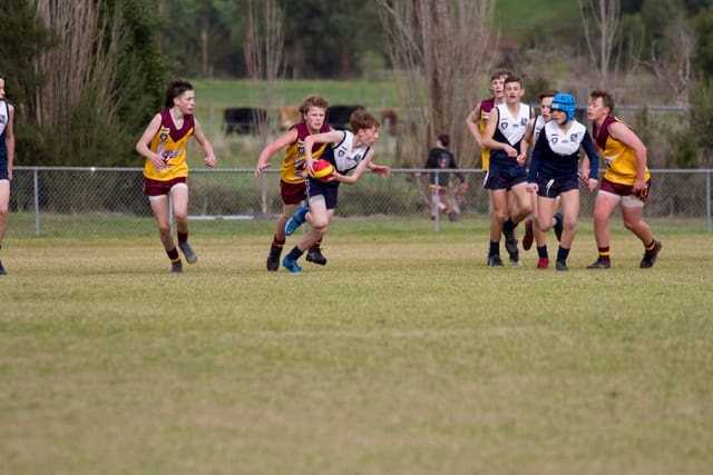 Football WGJFL (U14's) Drouin Gold Vs. Warragul Blues - 05.06.2021 