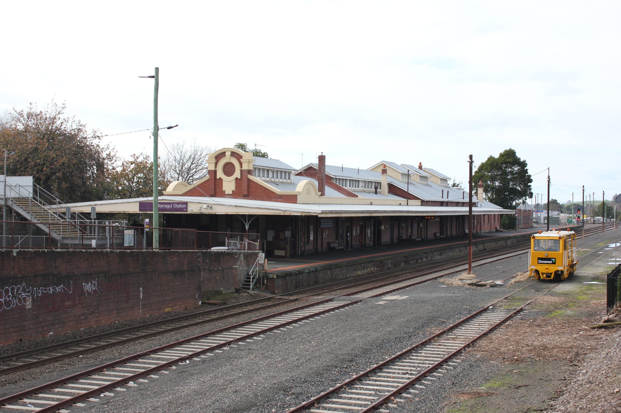 Station affray investigated