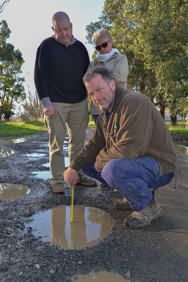 Problem road finally fixed