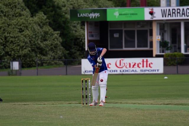 Cricket (U14's) Western Park Blue Vs. Ellinbank - 31.01.2022