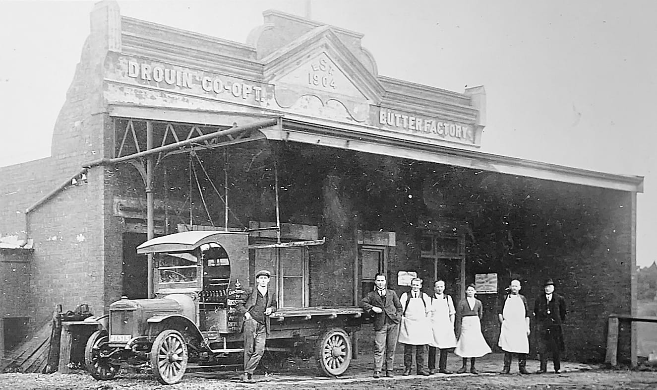Snapshot of the past - Drouin Co-op Butter Factory