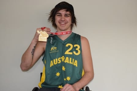 World champion comes home