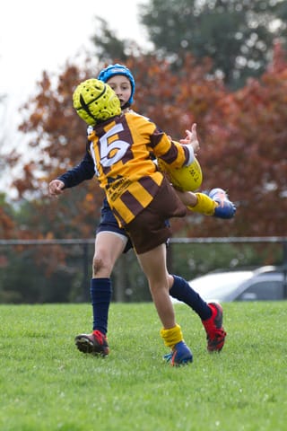 Football SE Juniors U10s Blues v Warranor - 24042021