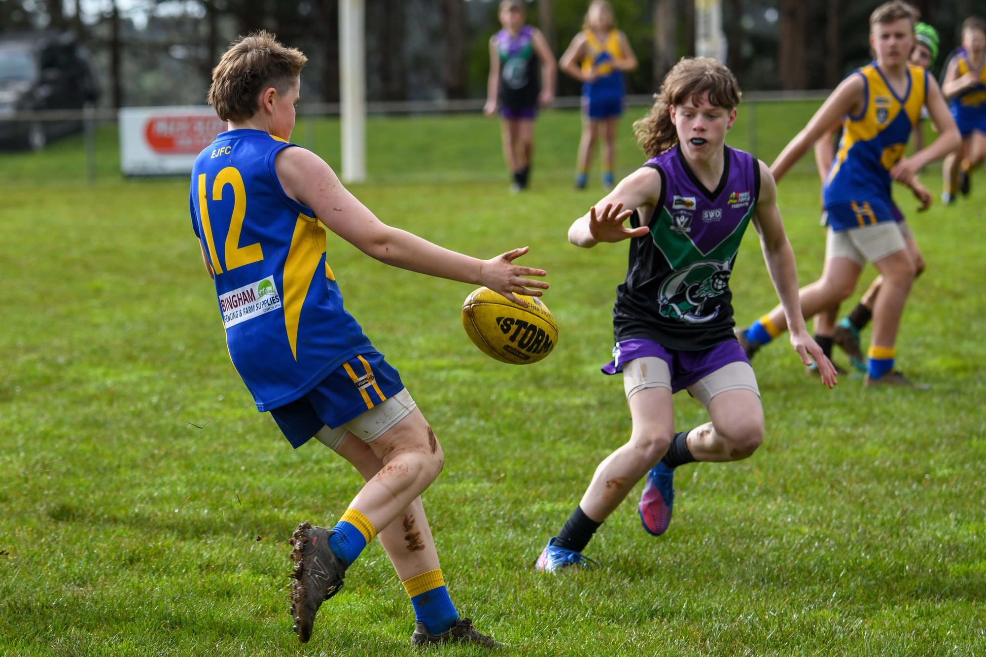 Football WDJFL (U14's) Ellinbank Vs. Caldermeade - 06.08.2022