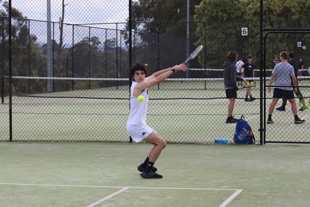 Tennis Junior Sec 2- 20112021