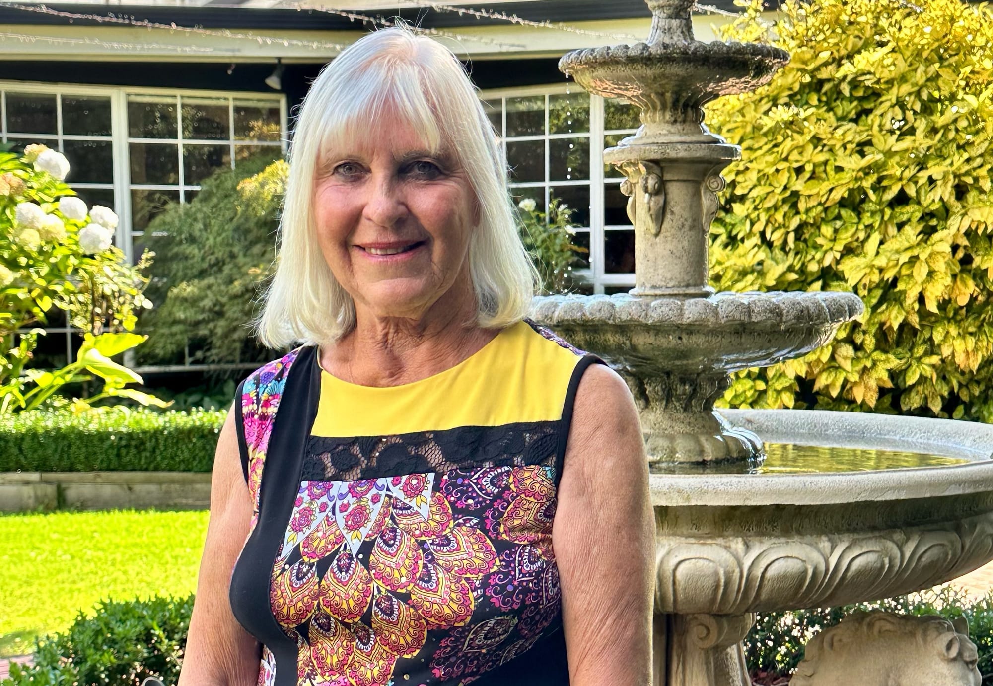 Anne proudly watched food relief expand