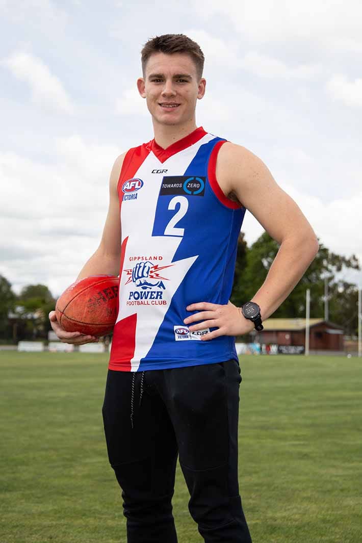 Warragul local Caleb Serong soars towards childhood dream