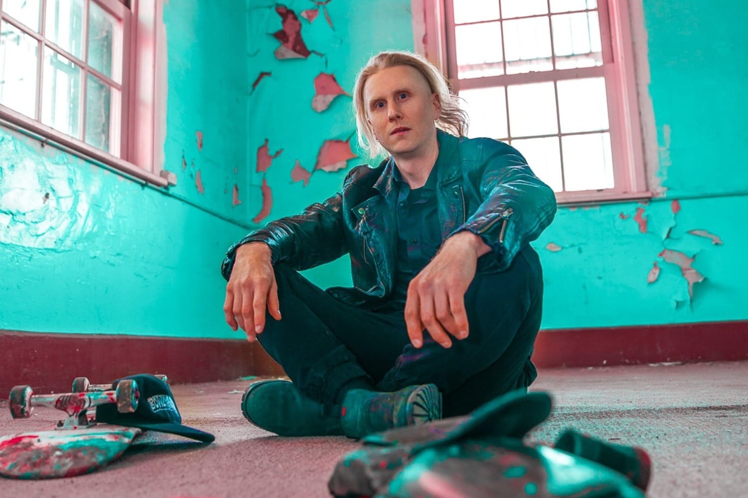 One of Brett Ashby's 14 sculptures presented at Sunday's event