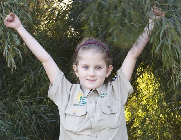 Isla embraces all animals