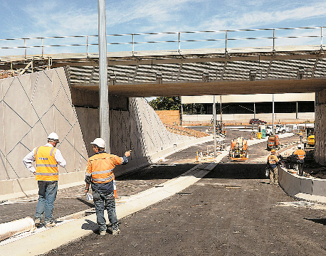 Underpass due to open soon