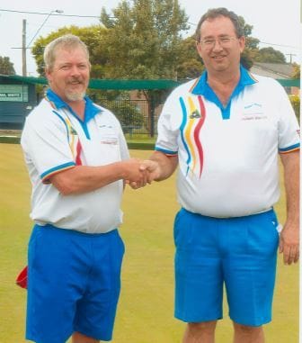 Barry bowls a double