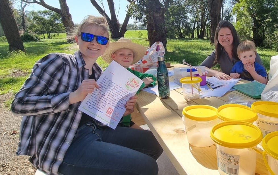 Picnic setting for groups
