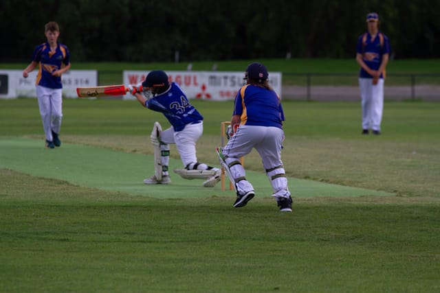 Cricket (U14's) Western Park Blue Vs. Ellinbank - 31.01.2022