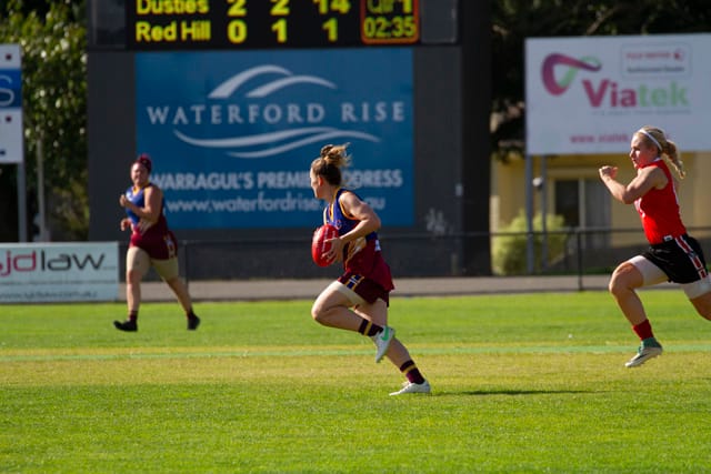 Football Womens Dusties Vs. Red Hill - 02.05.2021 
