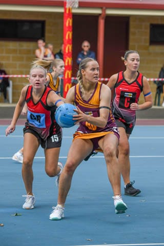 Netball GFNL A Grade 1st Qtr - Drouin VS. Maffra - 13.04.2024