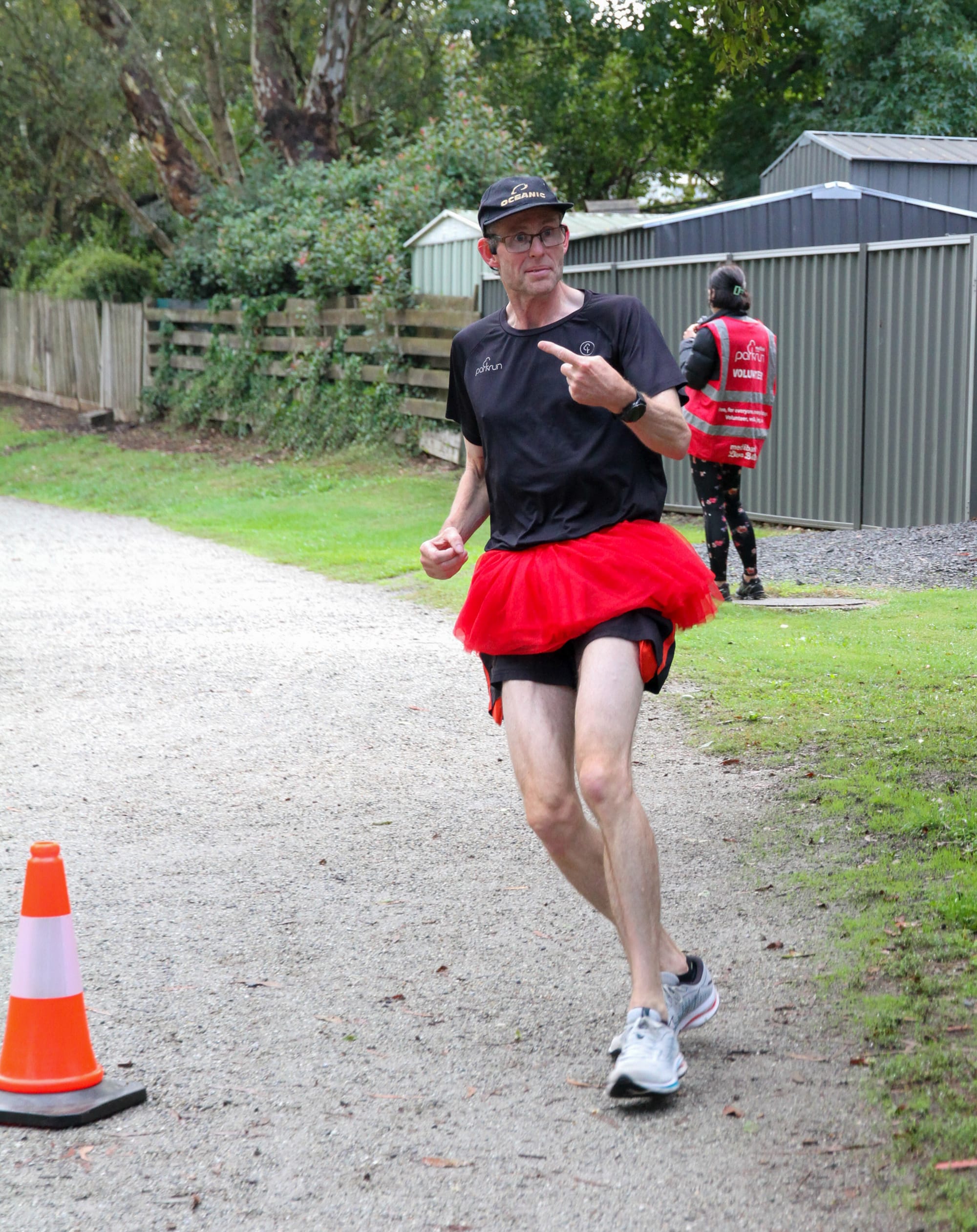 Getting into the spirit of the 8th Birthday Celebration Geoff Crisp