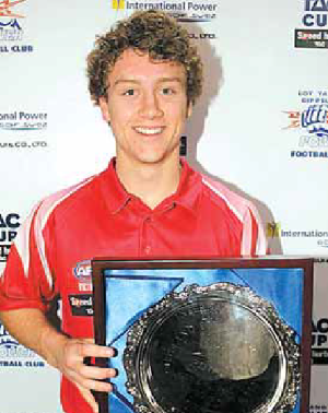 Eddie wins best and fairest