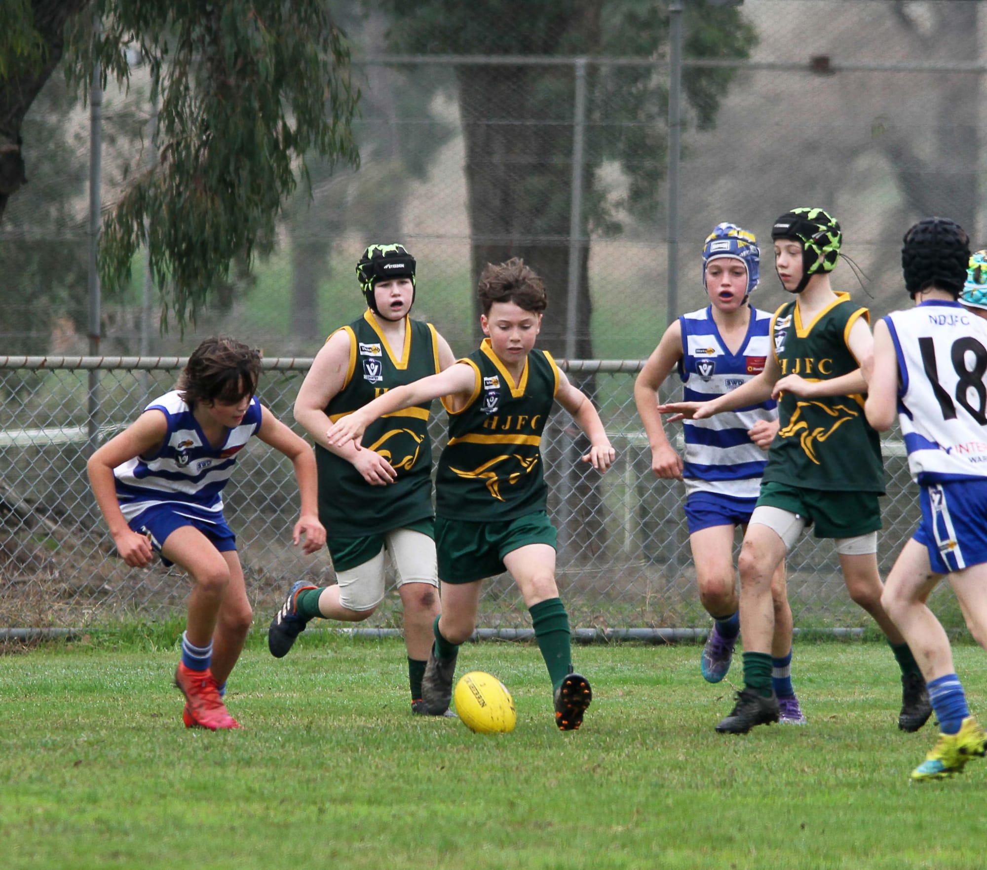 Football (U12's) WGJFL Hallora Vs. Neerim District - 14.05.2022