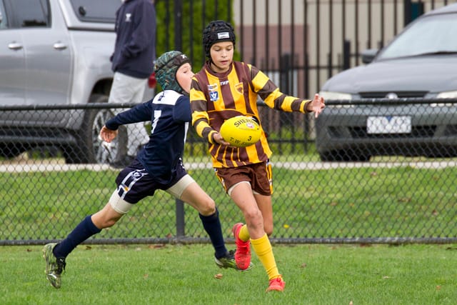 Football SE Juniors U12s Blues v Warranor - 24042021