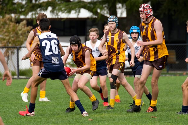 Football SE Juniors U14s Blues v Warranor - 24042021 