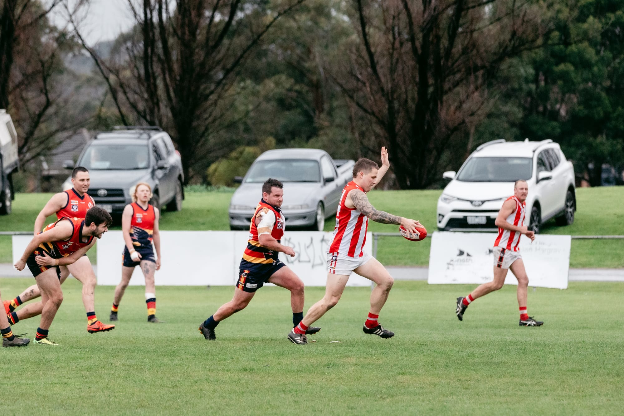 Traf tramples Longwarry