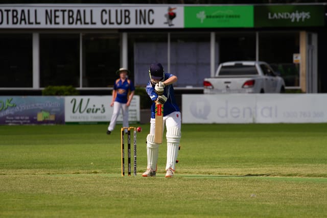 Cricket (U14's) Western Park Blue Vs. Ellinbank - 31.01.2022