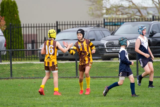 Football SE Juniors U12s Blues v Warranor - 24042021