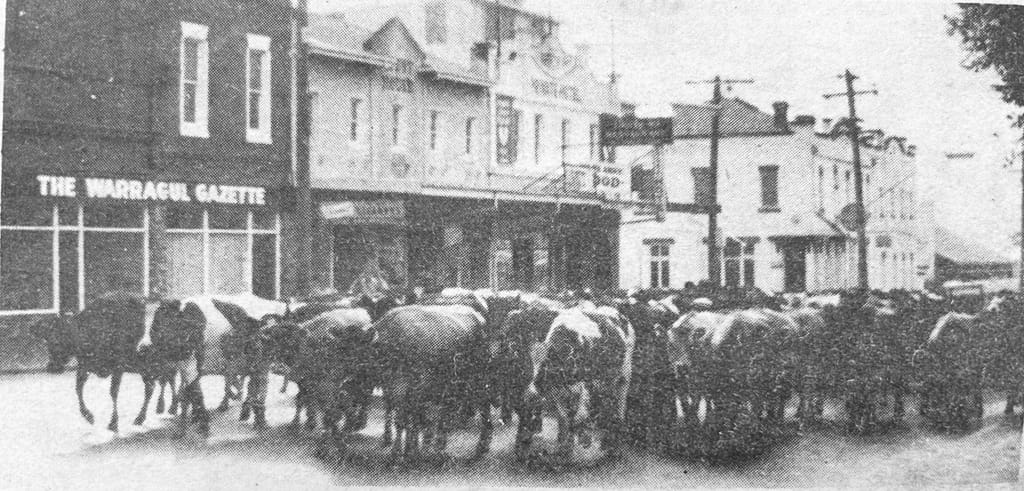 Snapshot of the past