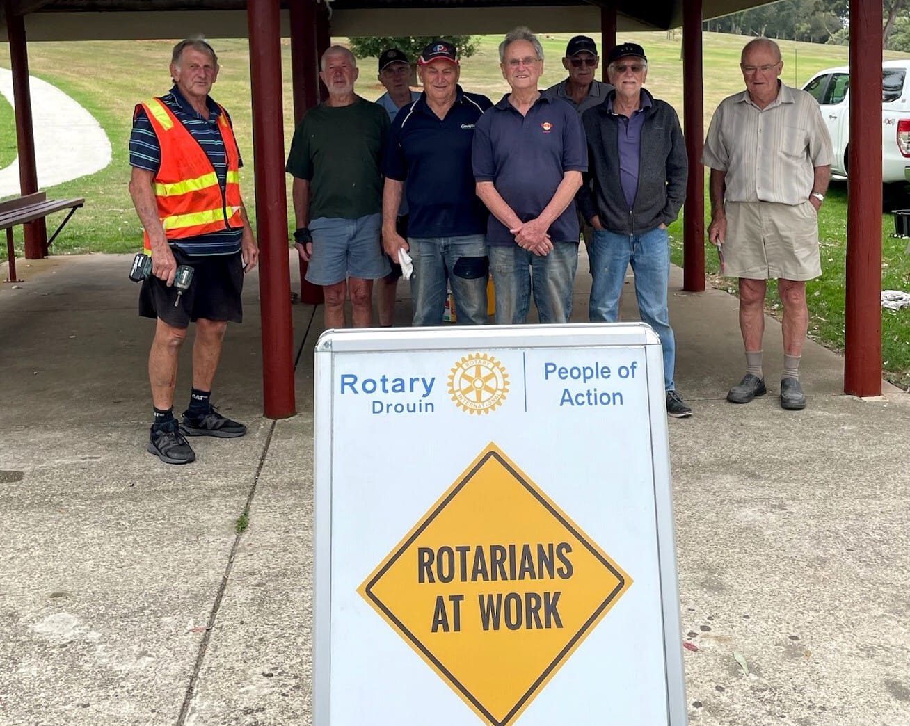 Refresh for Drouin park shelter