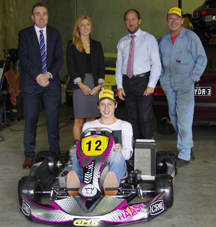 Billy takes racing to another level