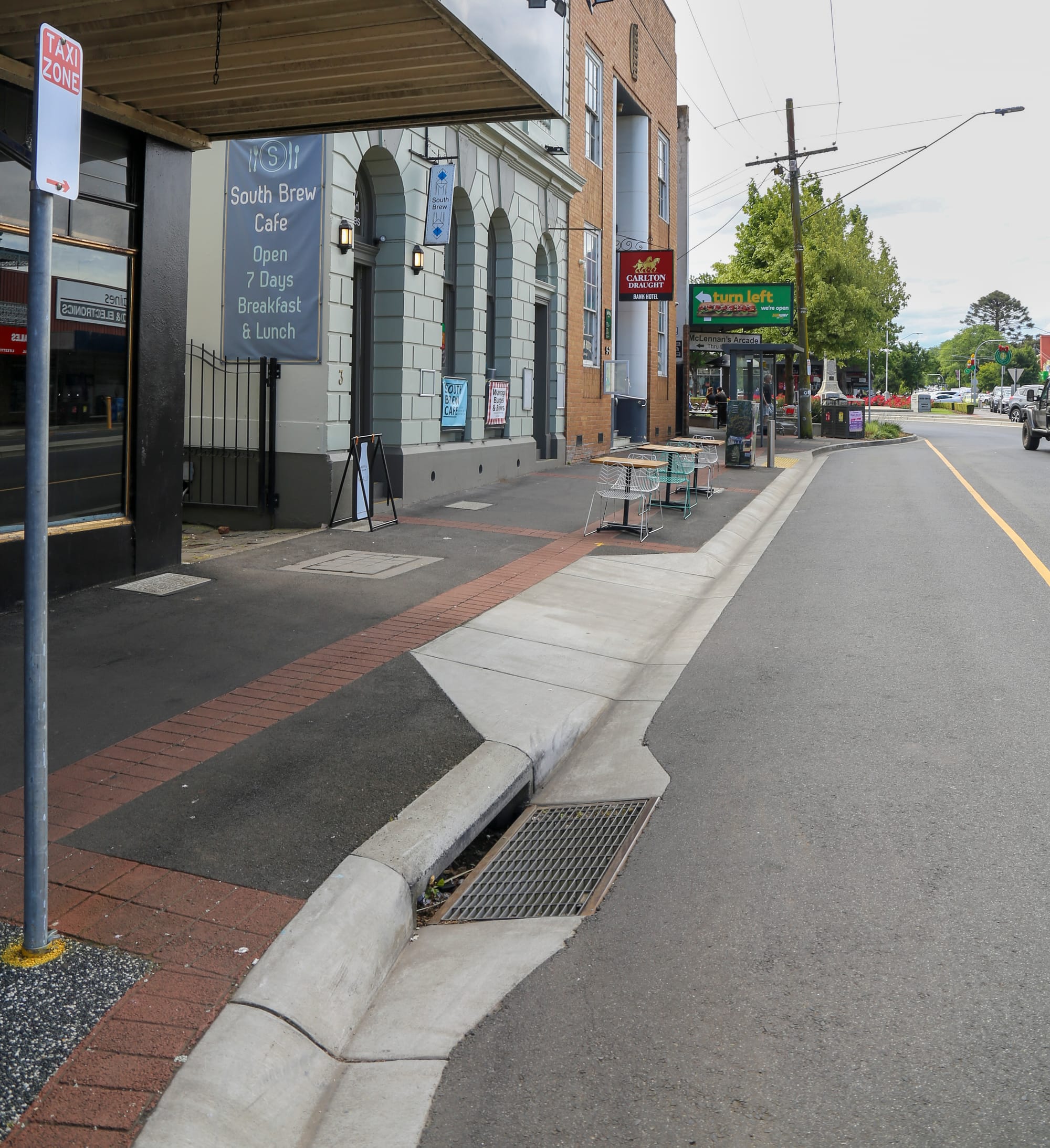 Taxi rank change creates carparks