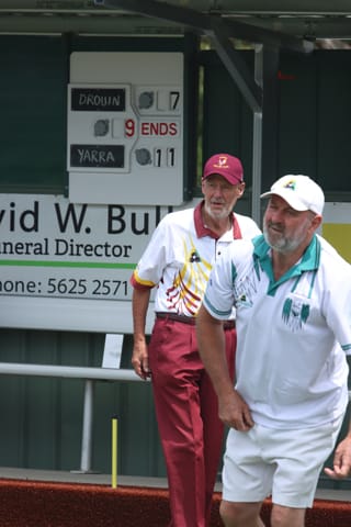 Bowls Drouin Vs. Yarragon Div 4 - 15.01.2022
