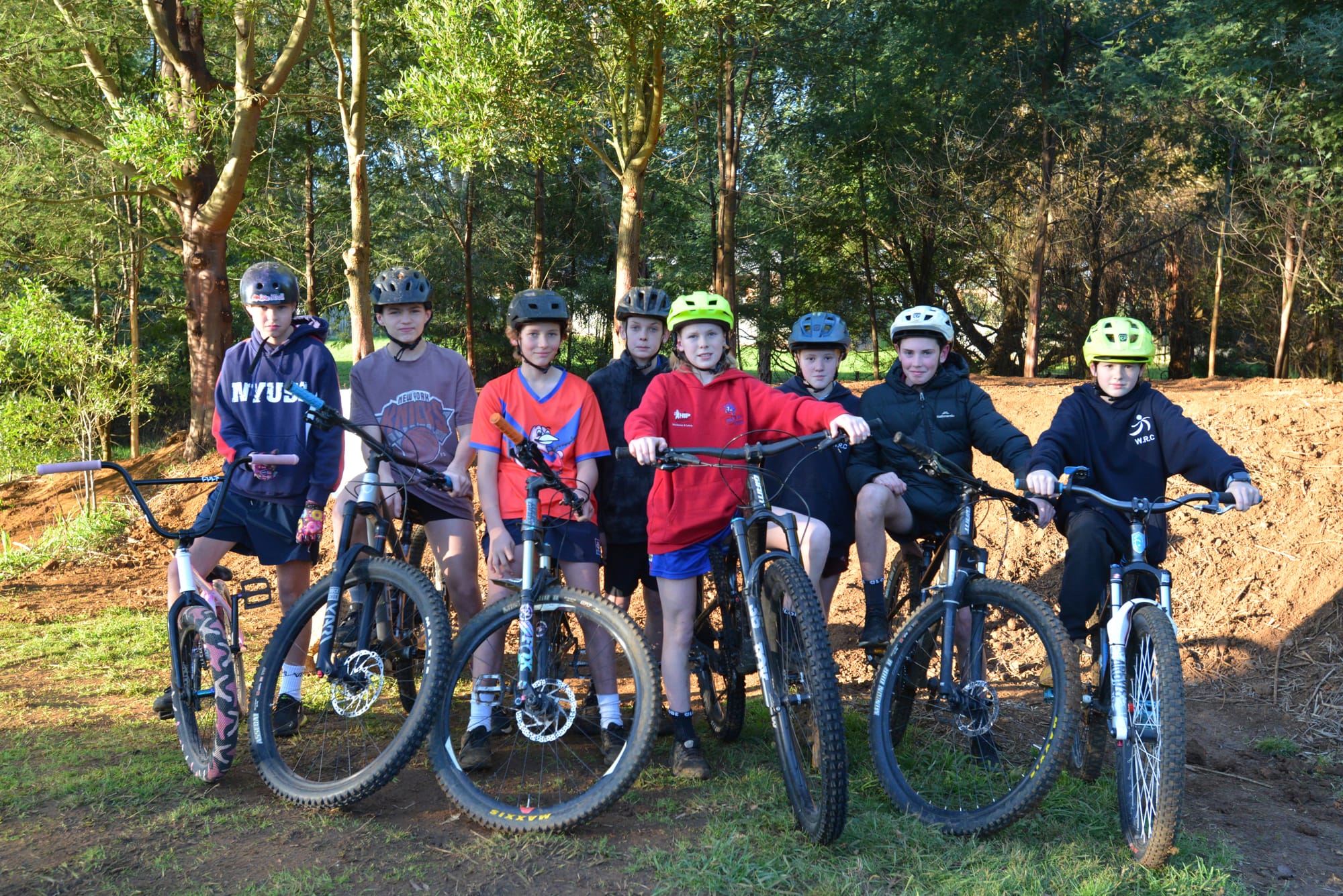 Bike jumps divide estate residents