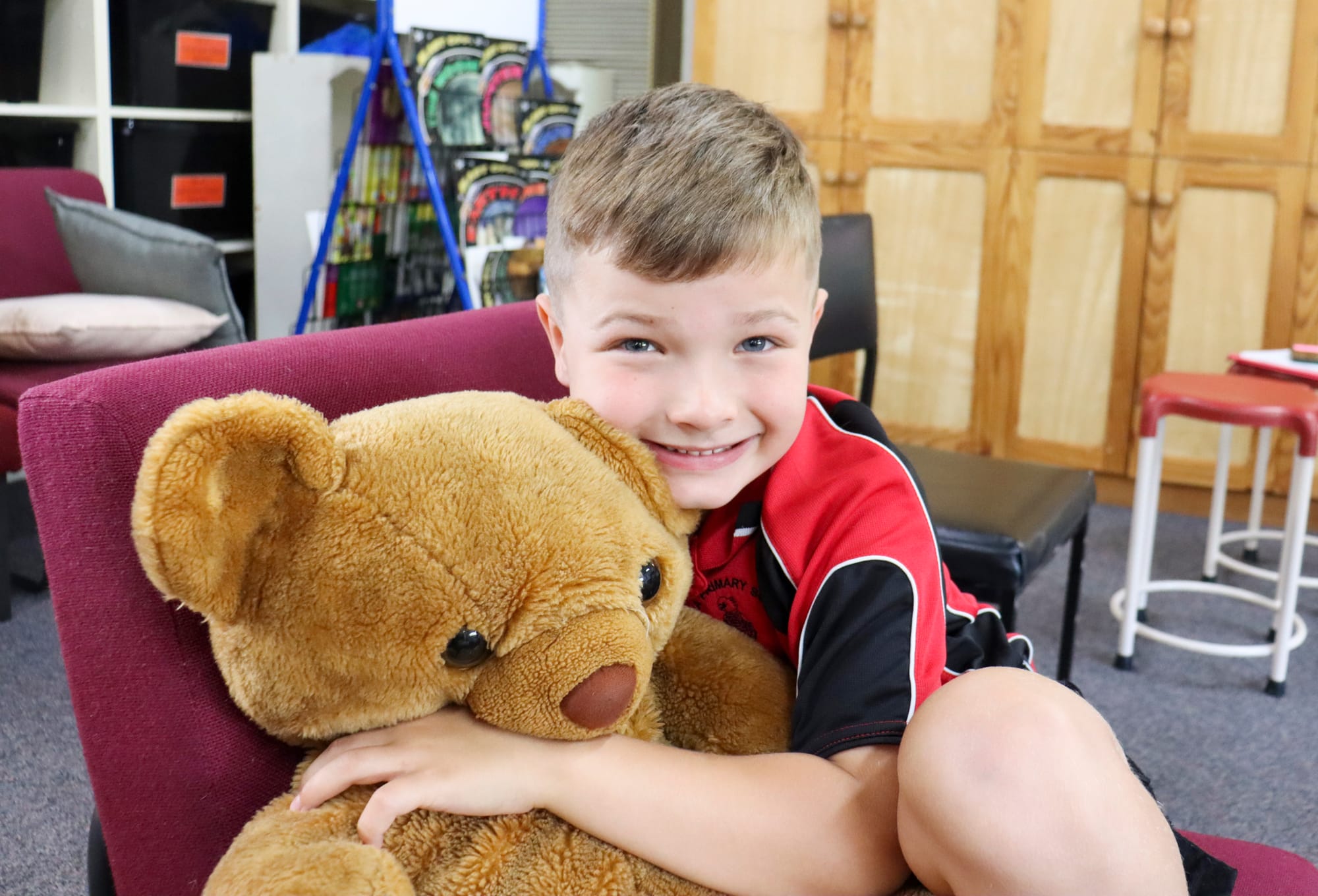 Teaching pet responsibility at Nilma Primary School