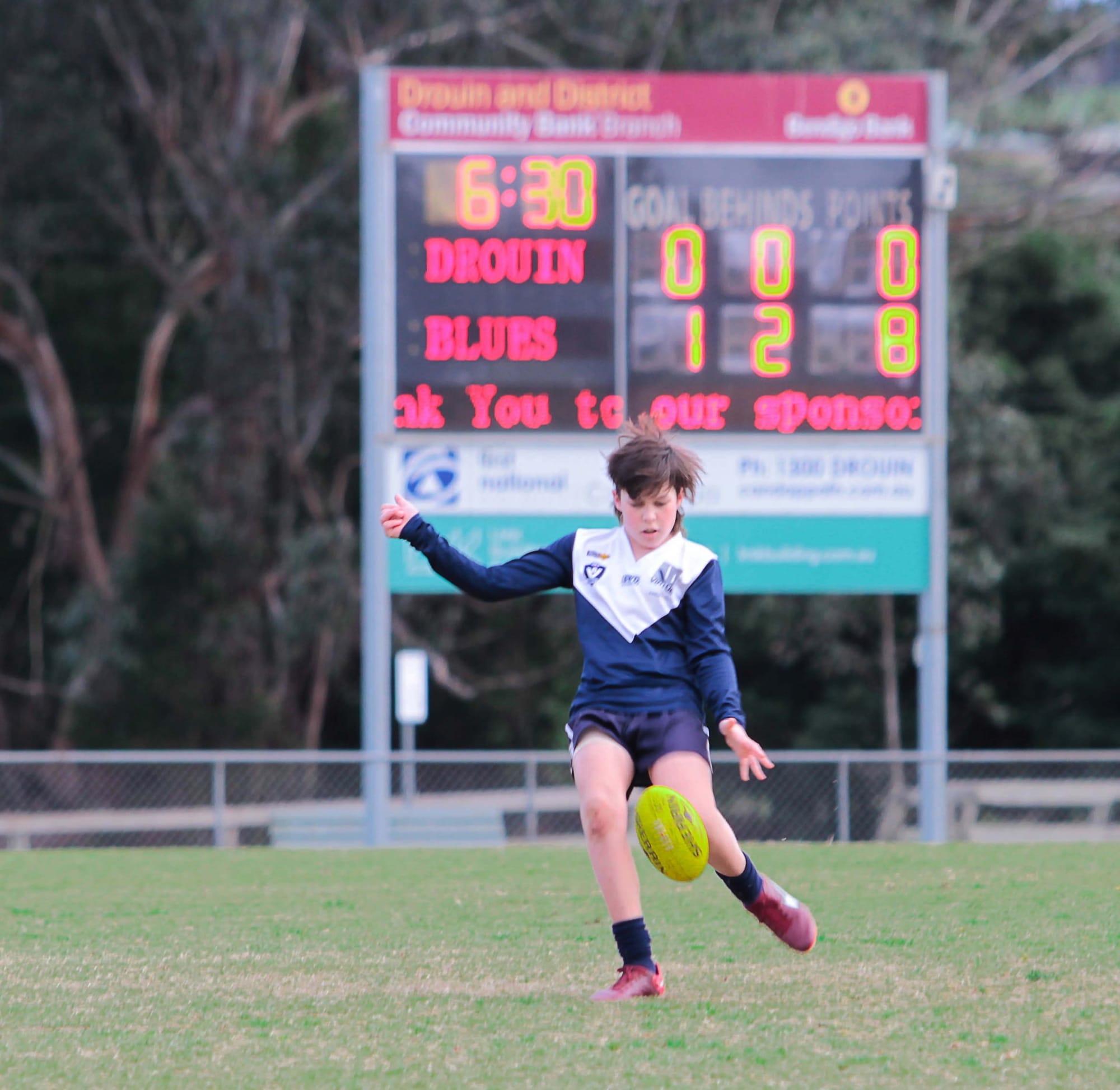 Football (U12's) Drouin Maroons Vs. Blues - 25.06.2022